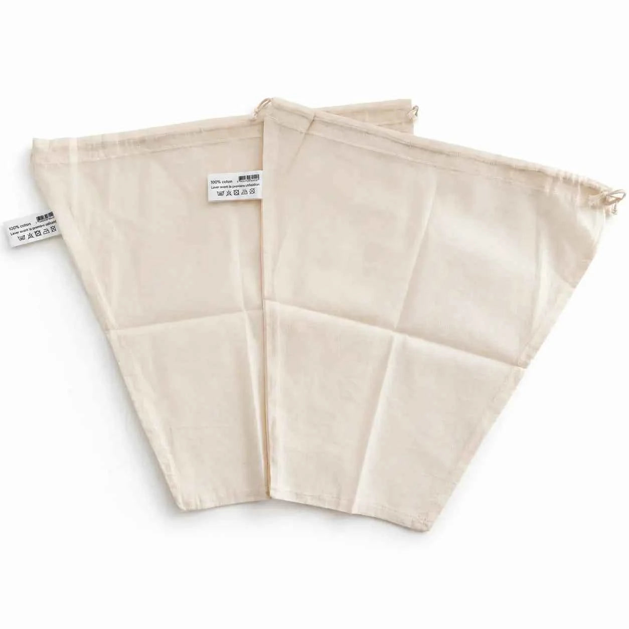 Bolsa Filtro Leche Vegetal de Algodón Ecológico 35x35 cm – 2 uds