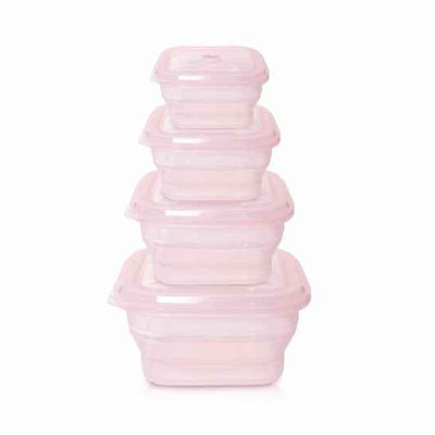 Tuppers plegables de silicona