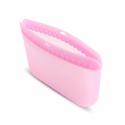 bolsa de silicona de color rosa