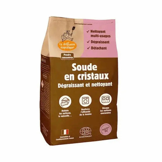 1kg de carbonato de sodio en bolsa de papel kraft