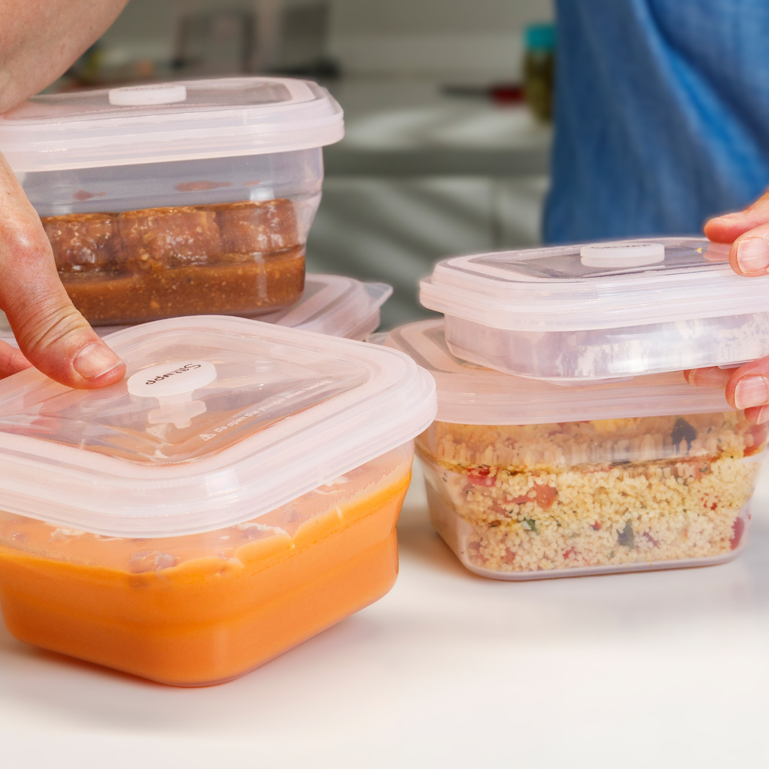 comprar tupper silicona flexible muchos tamaños