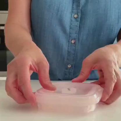 Vídeo demostrativo de los tuppers plegables de silicona Siltupp